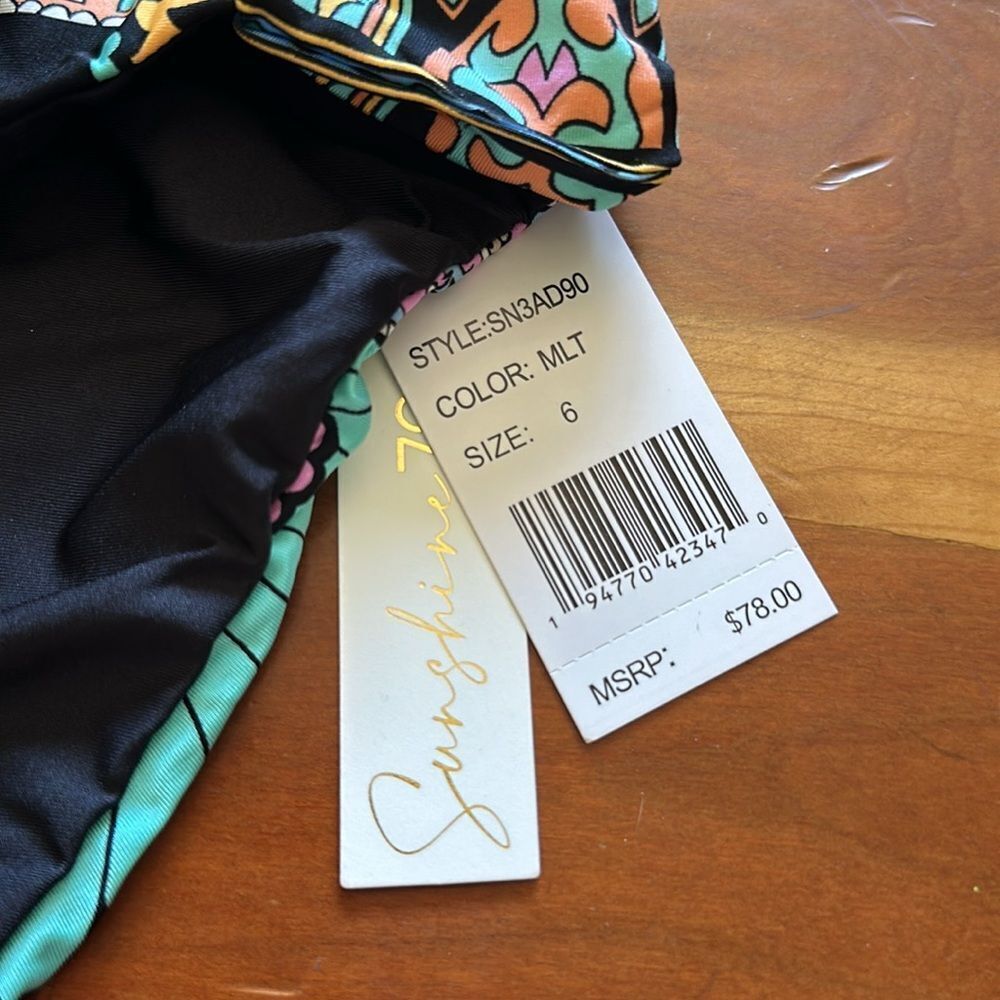 Sunshine 79 Paisley Patchwork Underwire Over The … - image 4